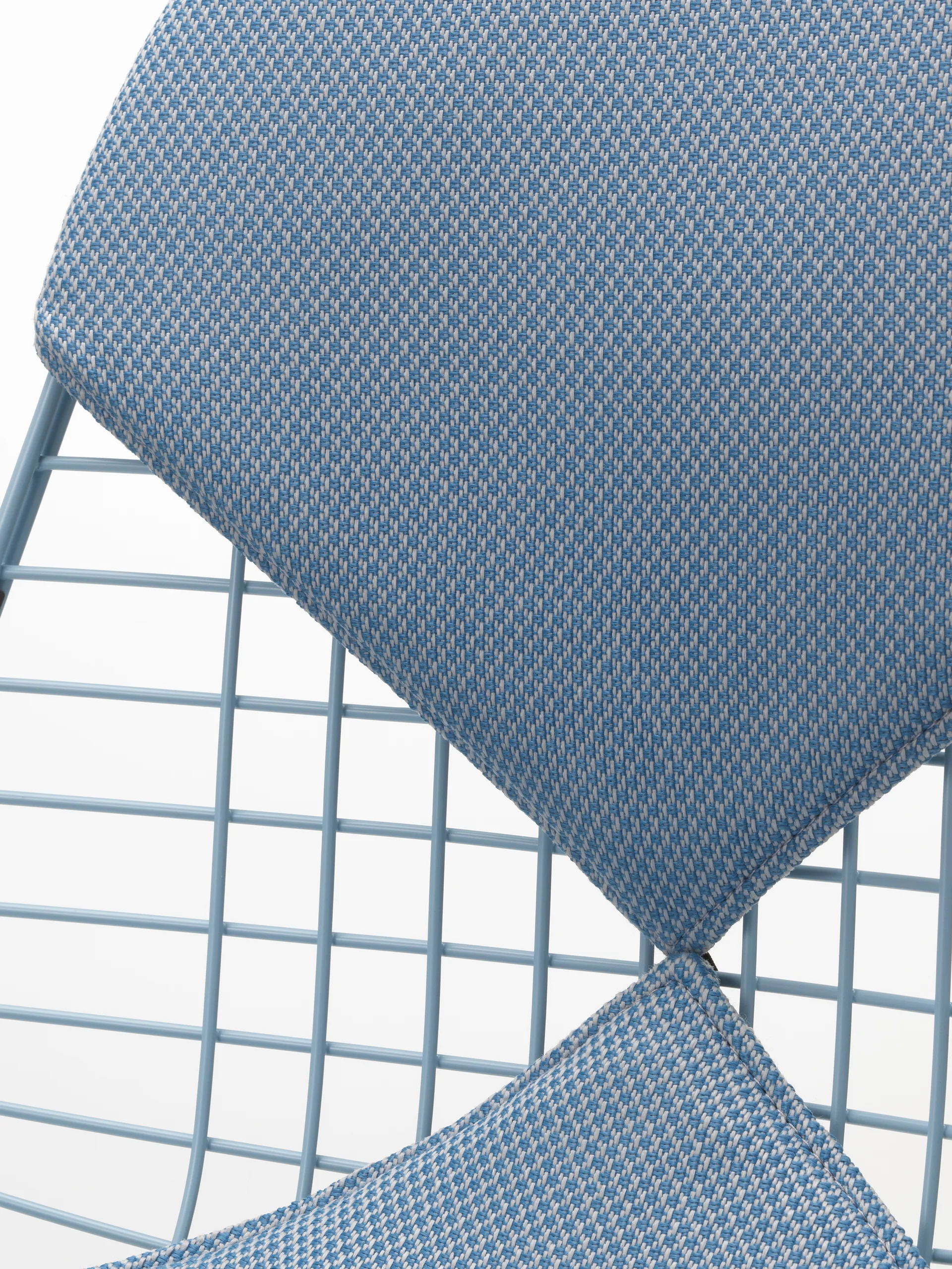 Wire Chair Bikini Outdoor dyna till stol, Horizon blue/light grey Vitra