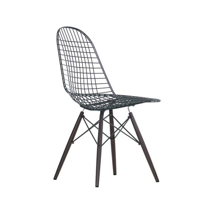 Wire chair DKW stol - Basic dark-Brown stained - Vitra