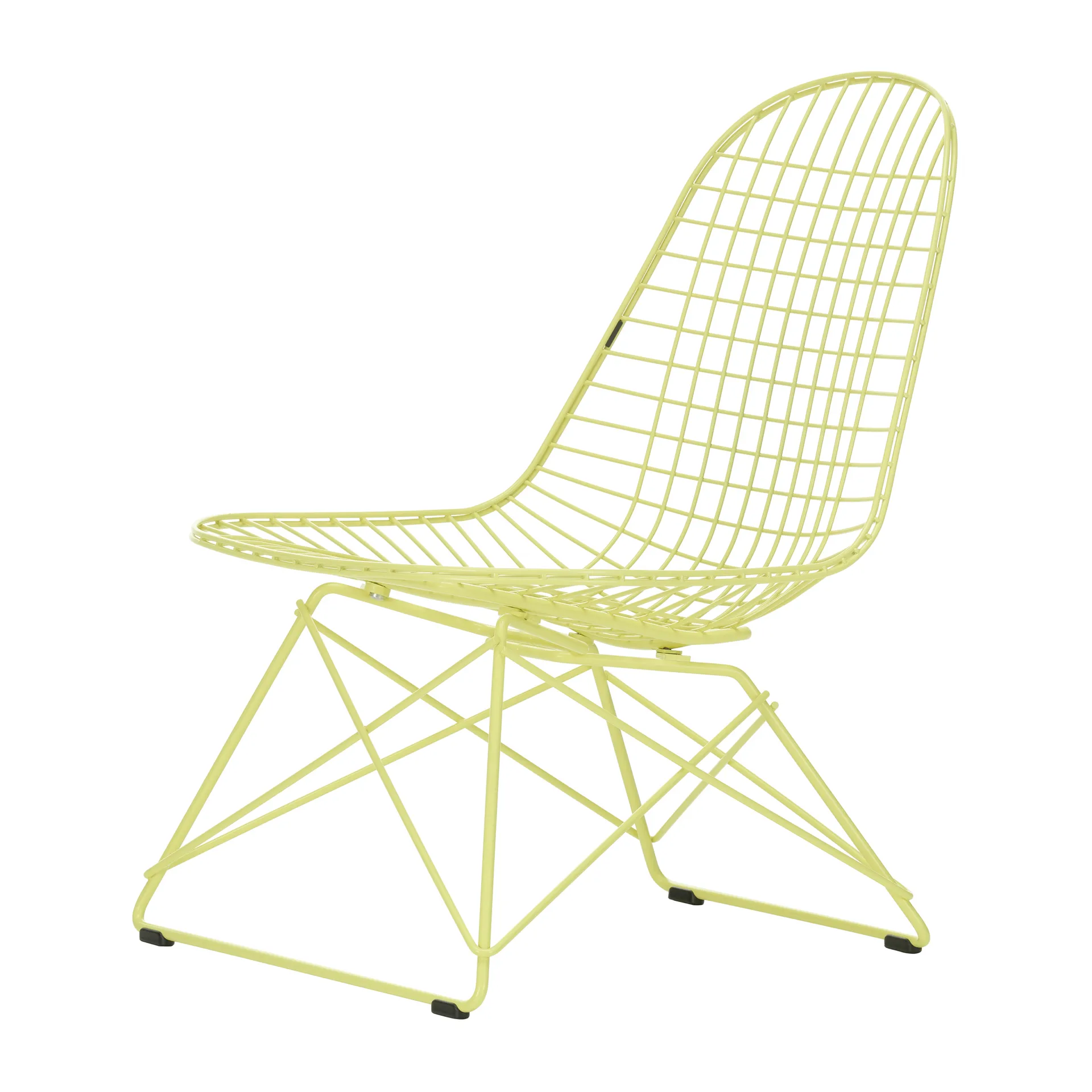 Wire Chair LKR loungestol, Citron 92 Vitra