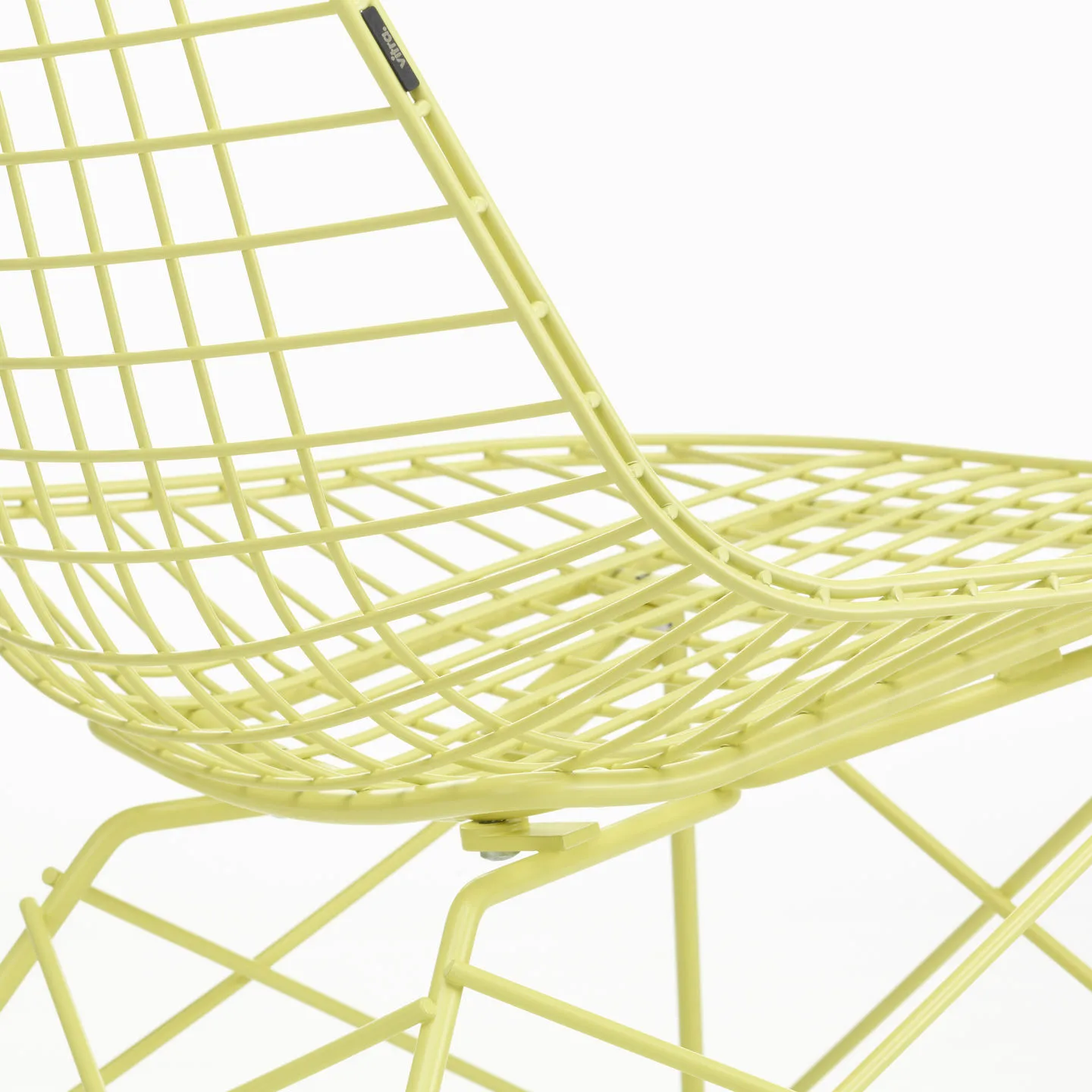 Wire Chair LKR loungestol, Citron 92 Vitra