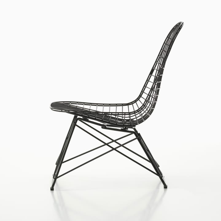 Wire Chair LKR loungestol, Deep black Vitra