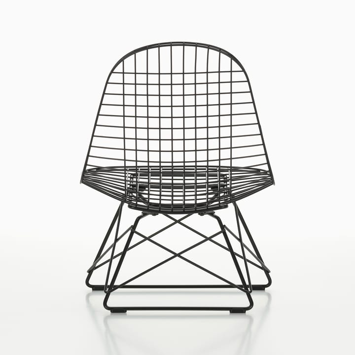 Wire Chair LKR loungestol, Deep black Vitra