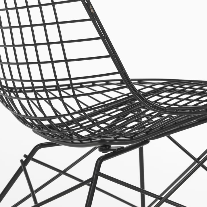 Wire Chair LKR loungestol, Deep black Vitra