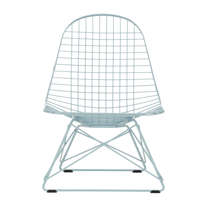 Wire Chair LKR loungestol, Sky blue 93 Vitra