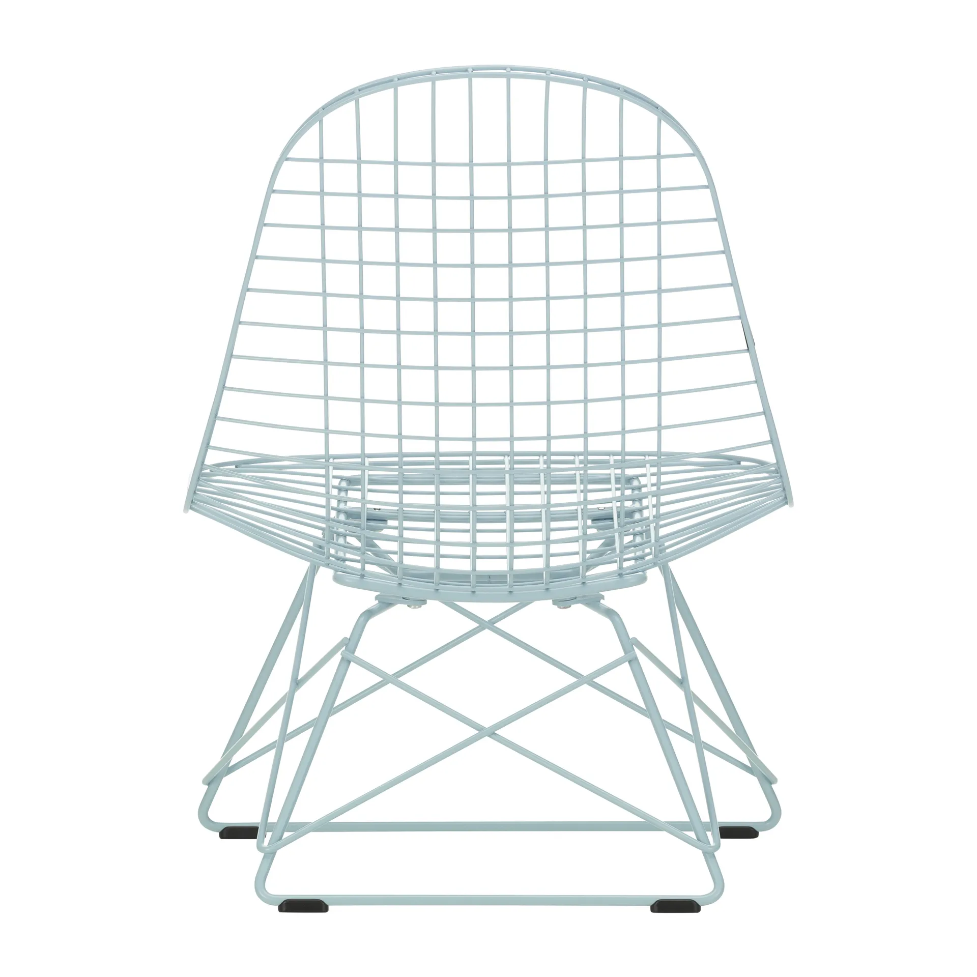 Wire Chair LKR loungestol, Sky blue 93 Vitra