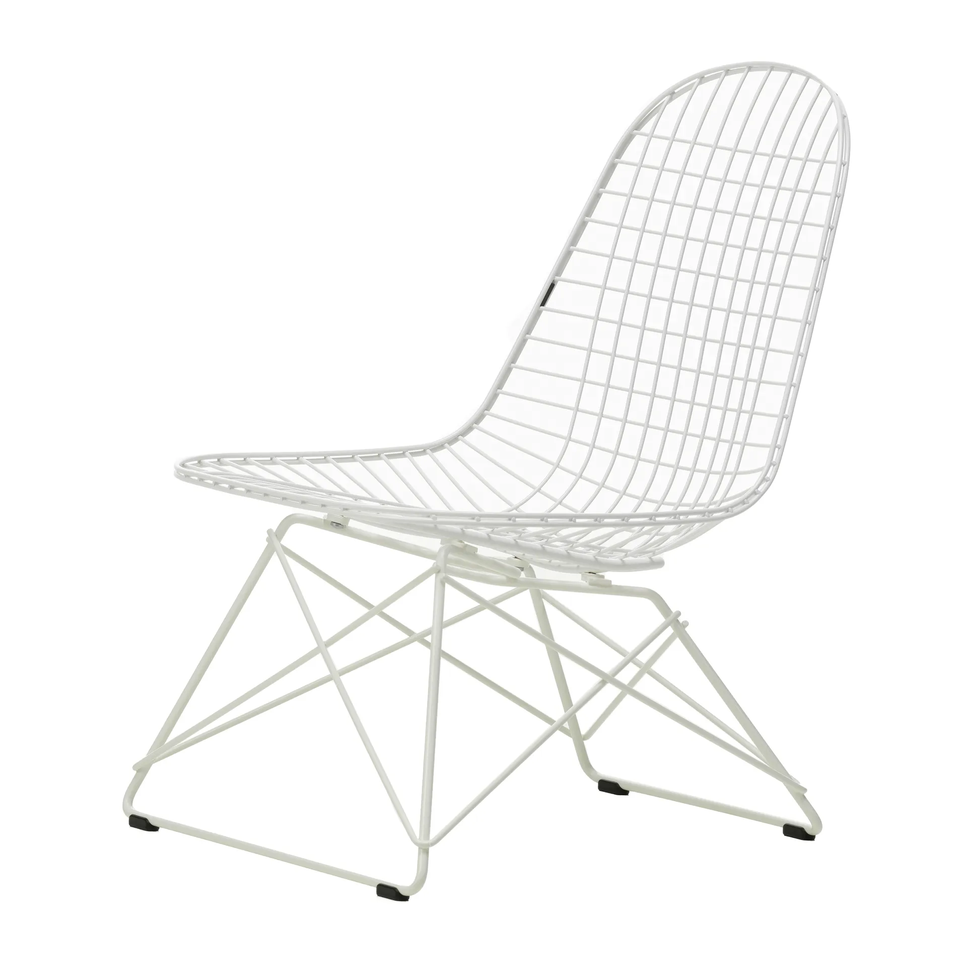 Wire Chair LKR loungestol, White Vitra
