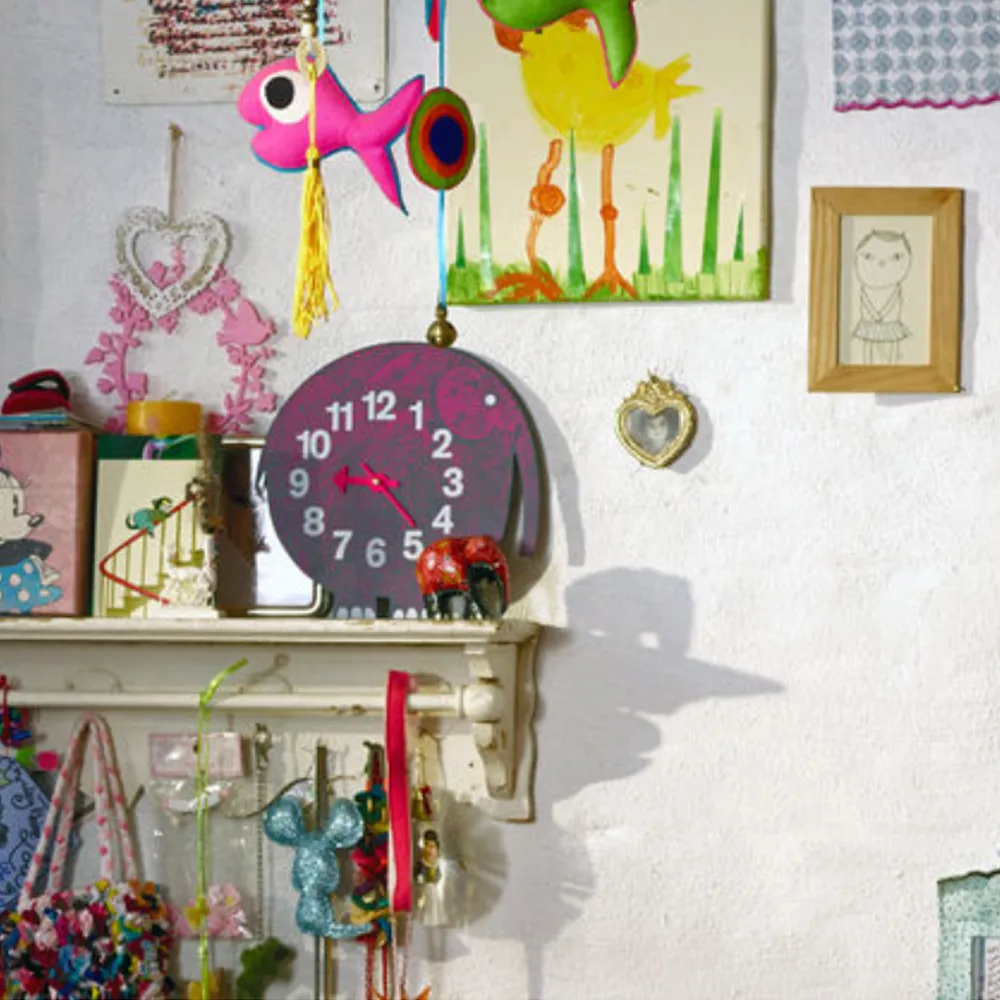 Zoo timers väggklocka, Fernando the fish Vitra