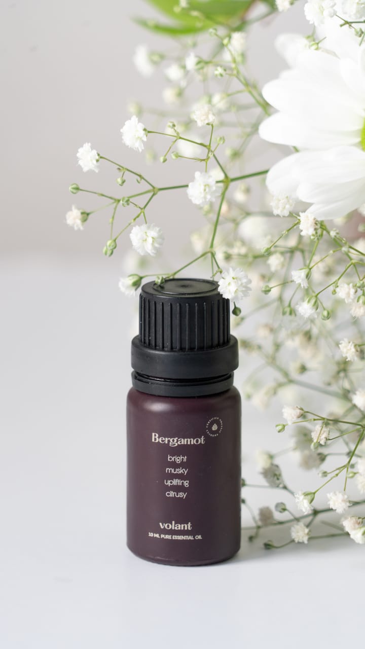 Organic Bergamot eterisk Olja, 10 ml Volant