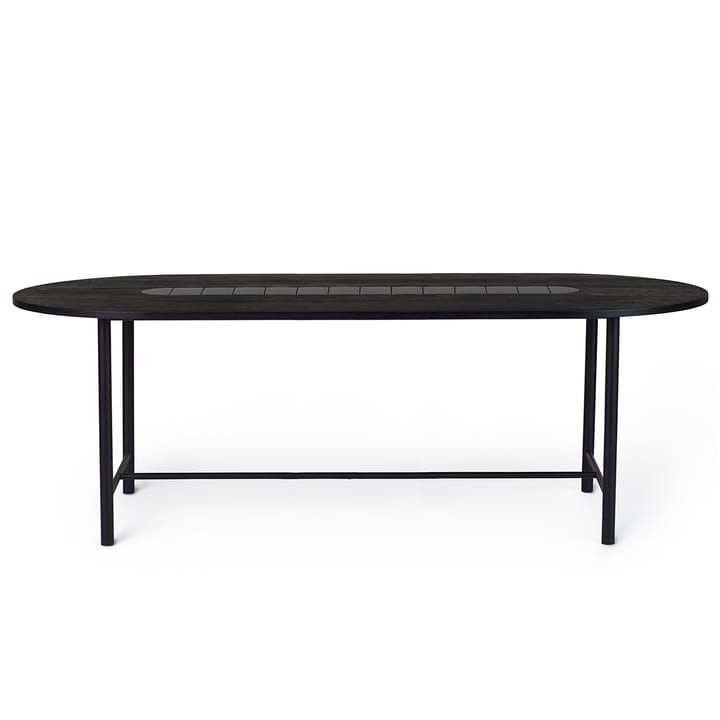 Be My Guest bord 220 cm, Svartoljad ek-svart Warm Nordic
