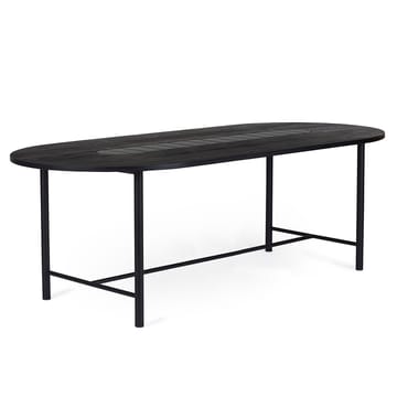 Be My Guest bord 220 cm - Svartoljad ek-svart - Warm Nordic
