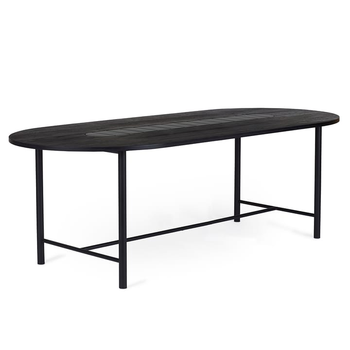 Be My Guest bord 220 cm, Svartoljad ek-svart Warm Nordic