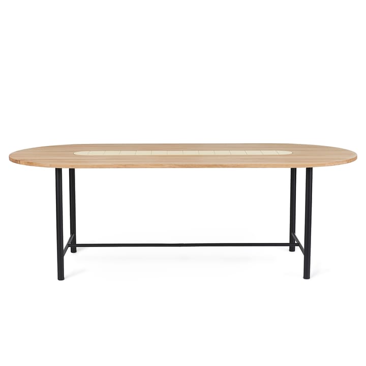 Be My Guest bord 220 cm, Vitoljad ek-gul Warm Nordic
