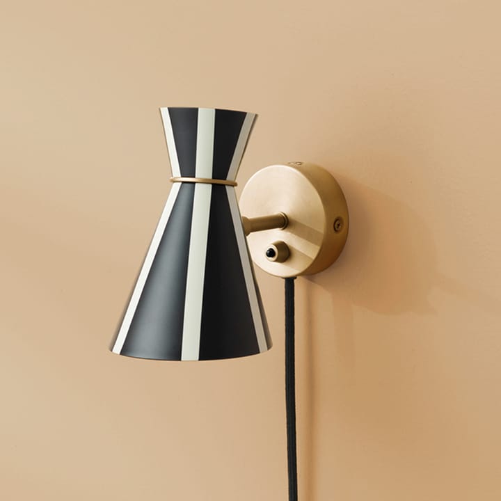 Bloom vägglampa, black noir Warm Nordic