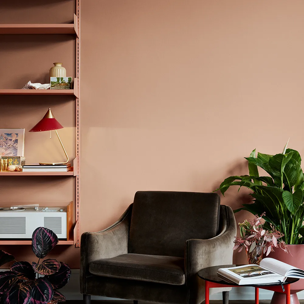 Brass Top bordslampa, warm white, mässingsstativ Warm Nordic