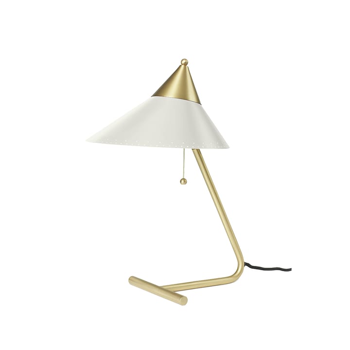 Brass Top bordslampa - warm white, mässingsstativ - Warm Nordic