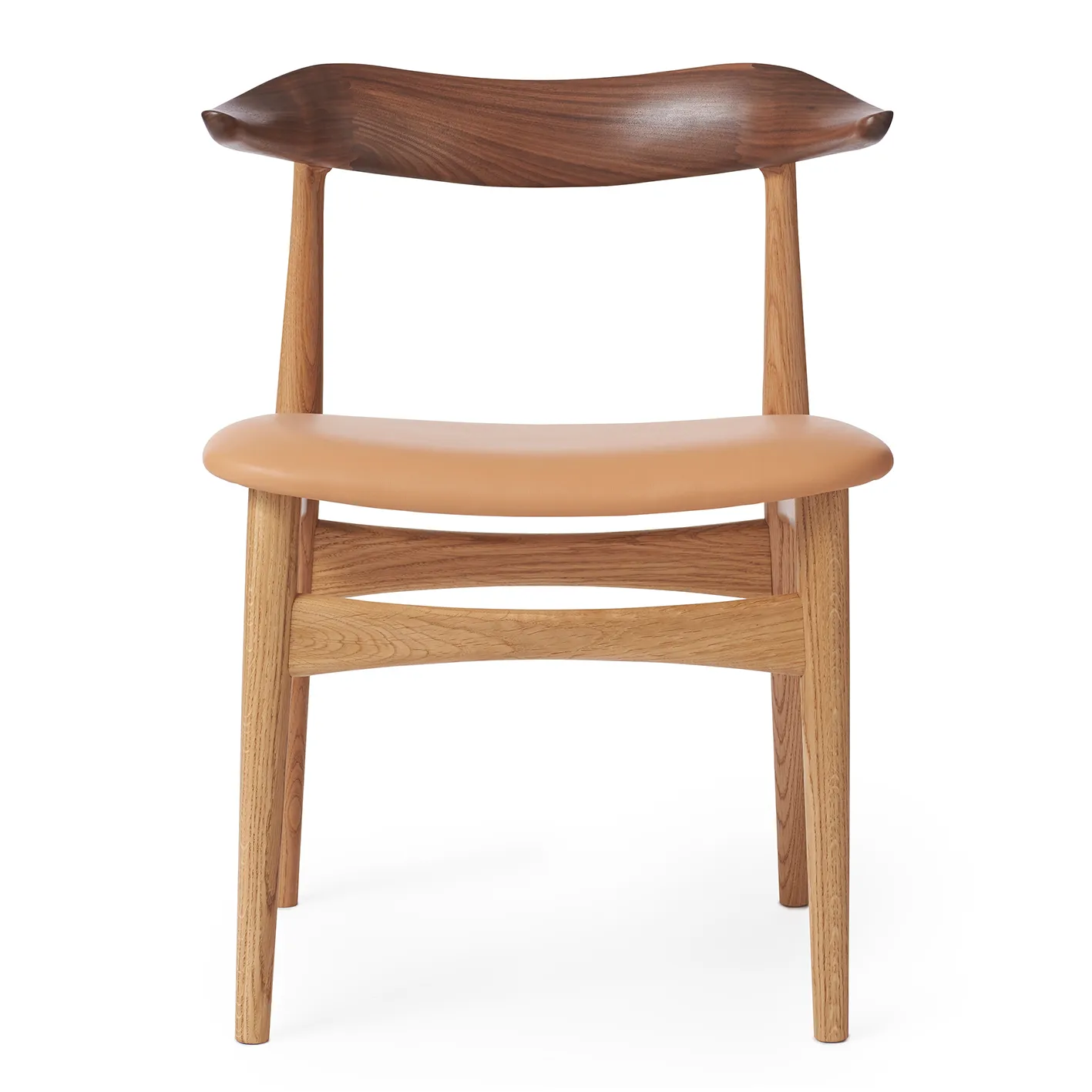 Cow Horn stol valnöt-ek, Soavé nature Warm Nordic
