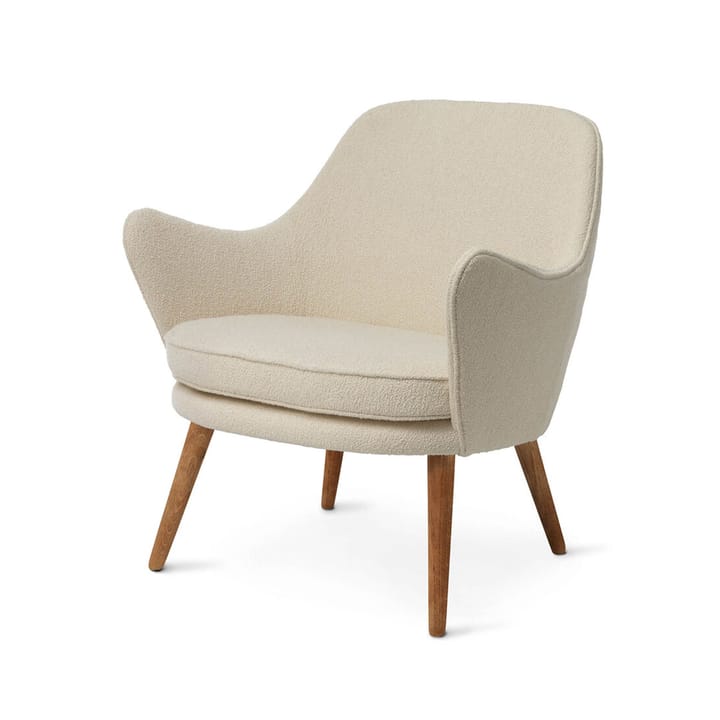 Dwell loungestol - Barnum24 cream-ben i rökt ek - Warm Nordic