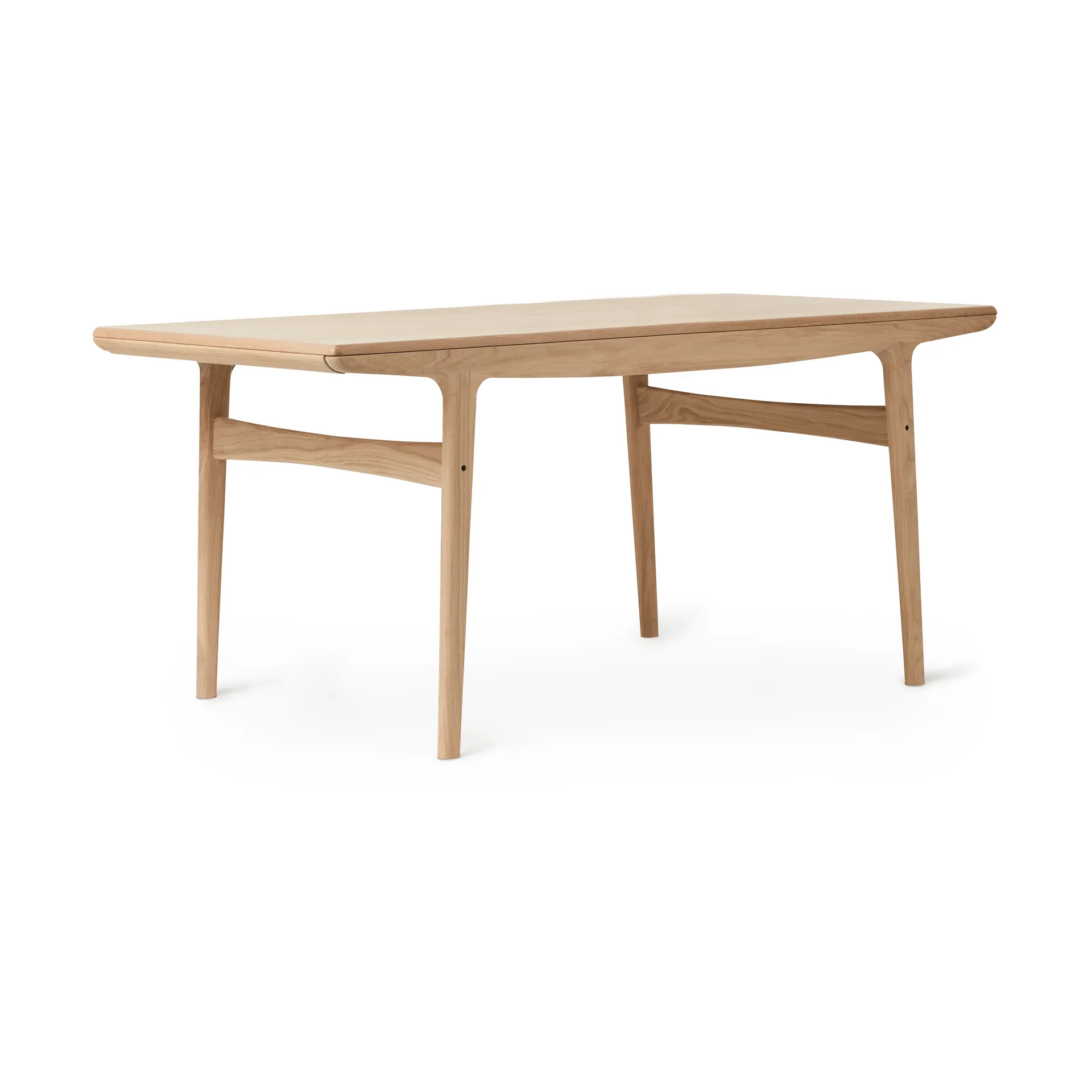 Evermore matbord, Natural oak, 160 cm Warm Nordic