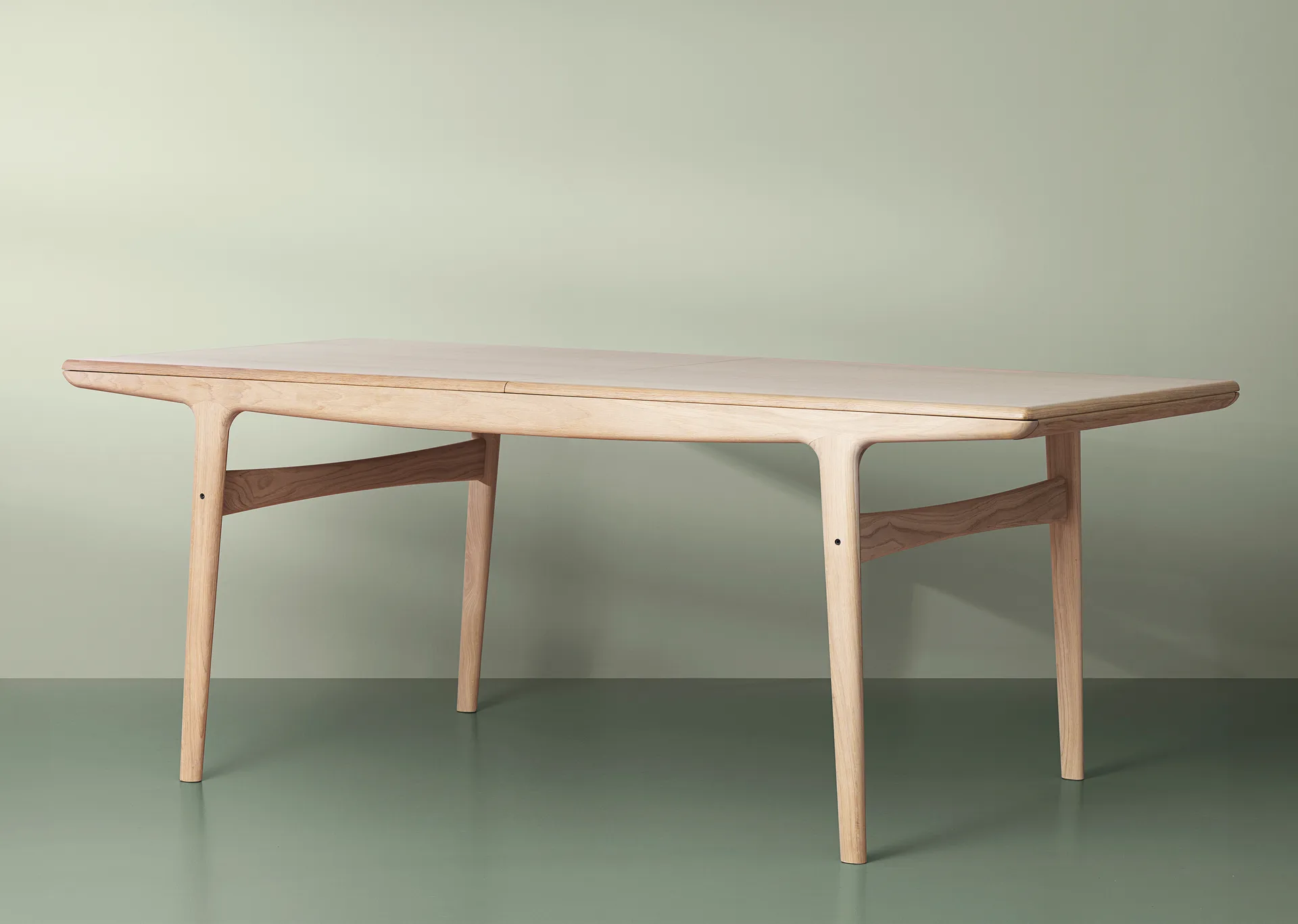 Evermore matbord, Natural oak, 190 cm Warm Nordic
