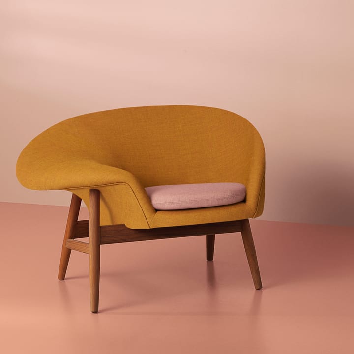 Fried Egg fåtölj, Dark ochre-pale rose Warm Nordic