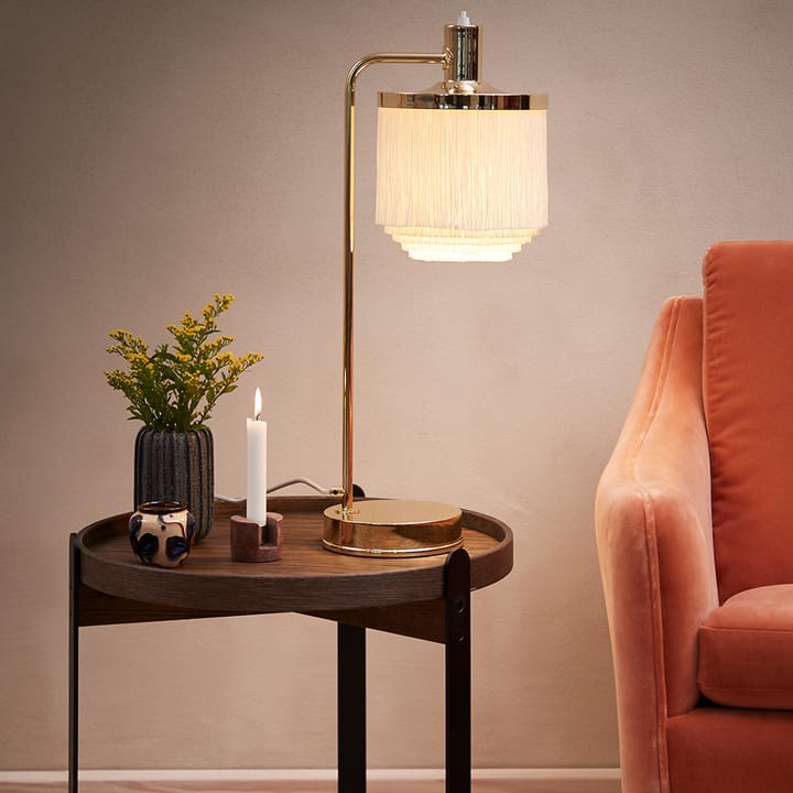 Fringe bordslampa, Cream white Warm Nordic