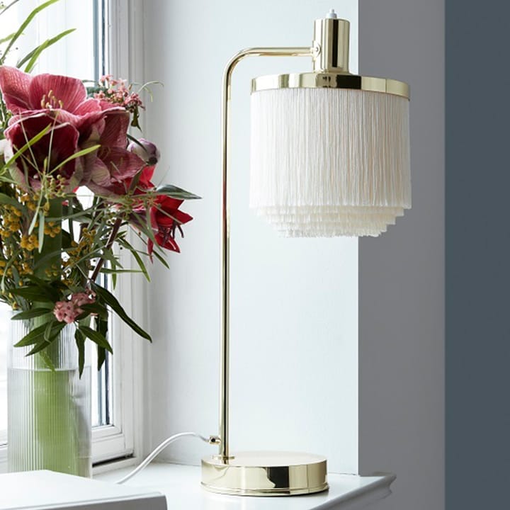 Fringe bordslampa, Cream white Warm Nordic