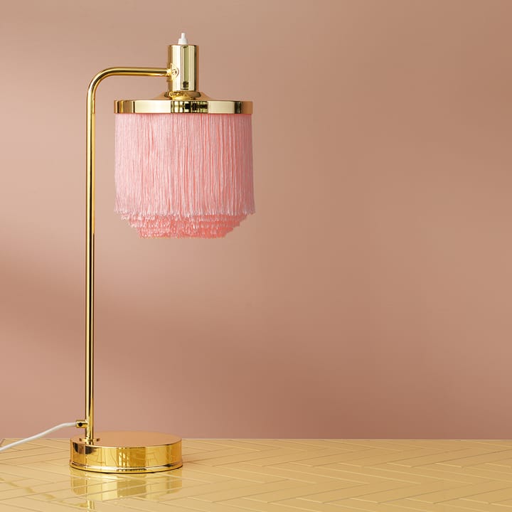 Fringe bordslampa, Cream white Warm Nordic