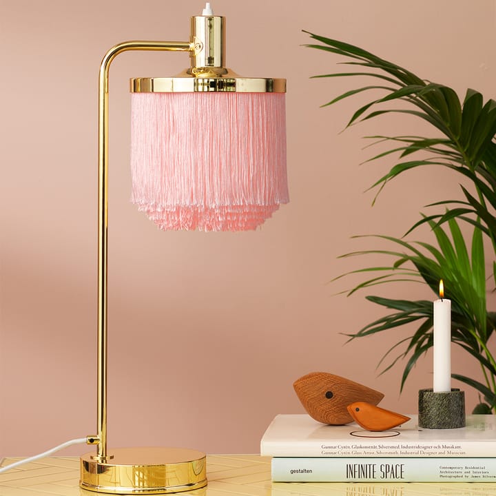 Fringe bordslampa, Cream white Warm Nordic