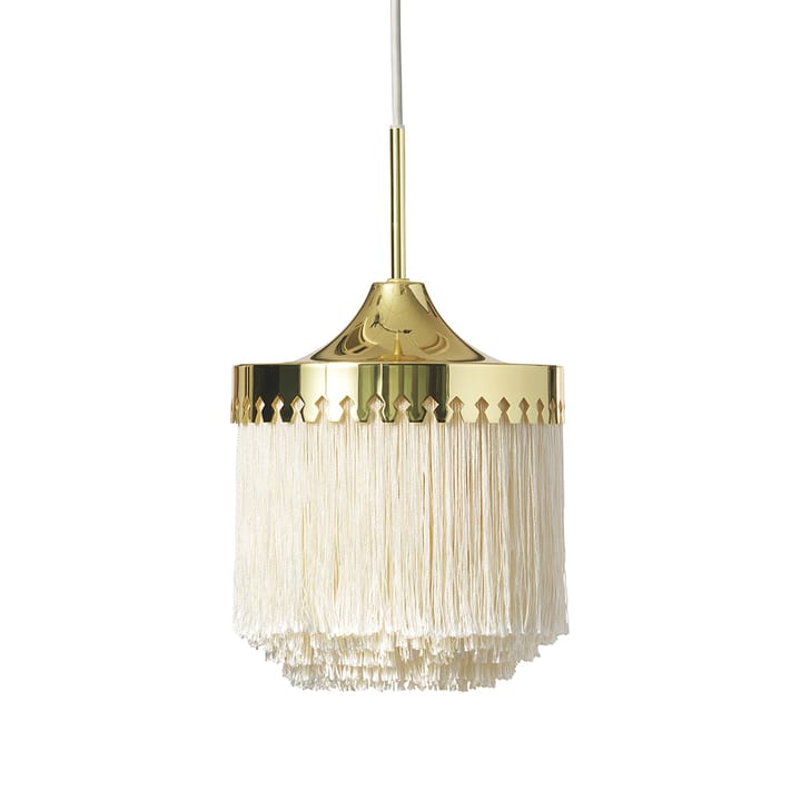 Fringe pendel - cream white, liten - Warm Nordic