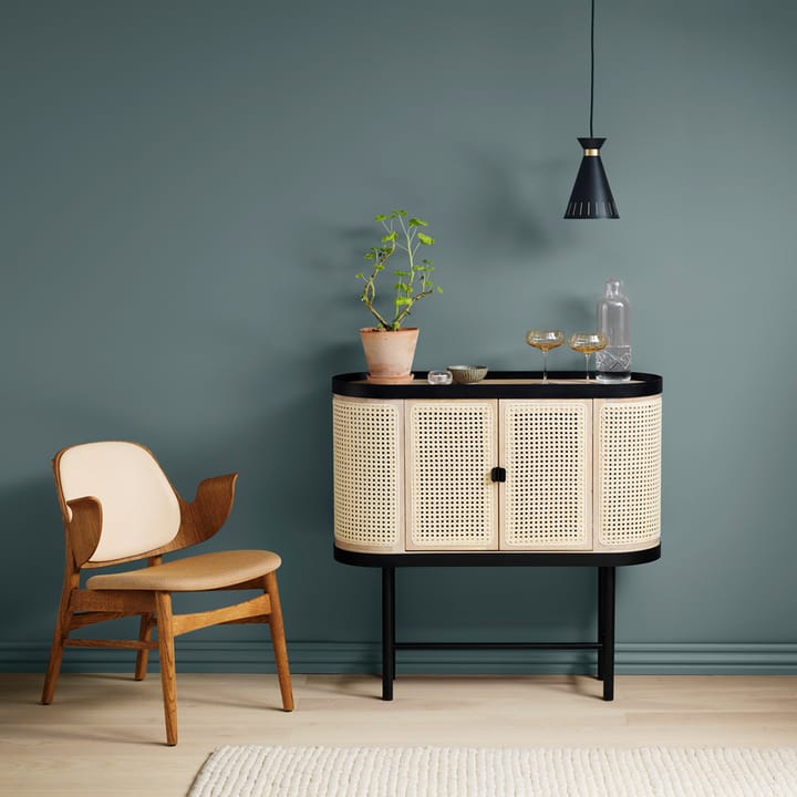 Gesture loungestol, ek vitolja Warm Nordic