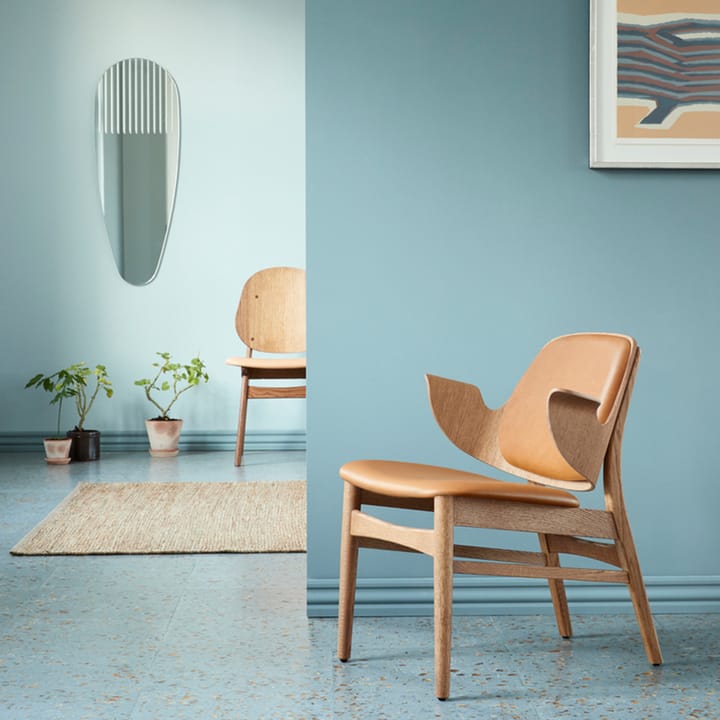 Gesture loungestol, ek vitolja Warm Nordic