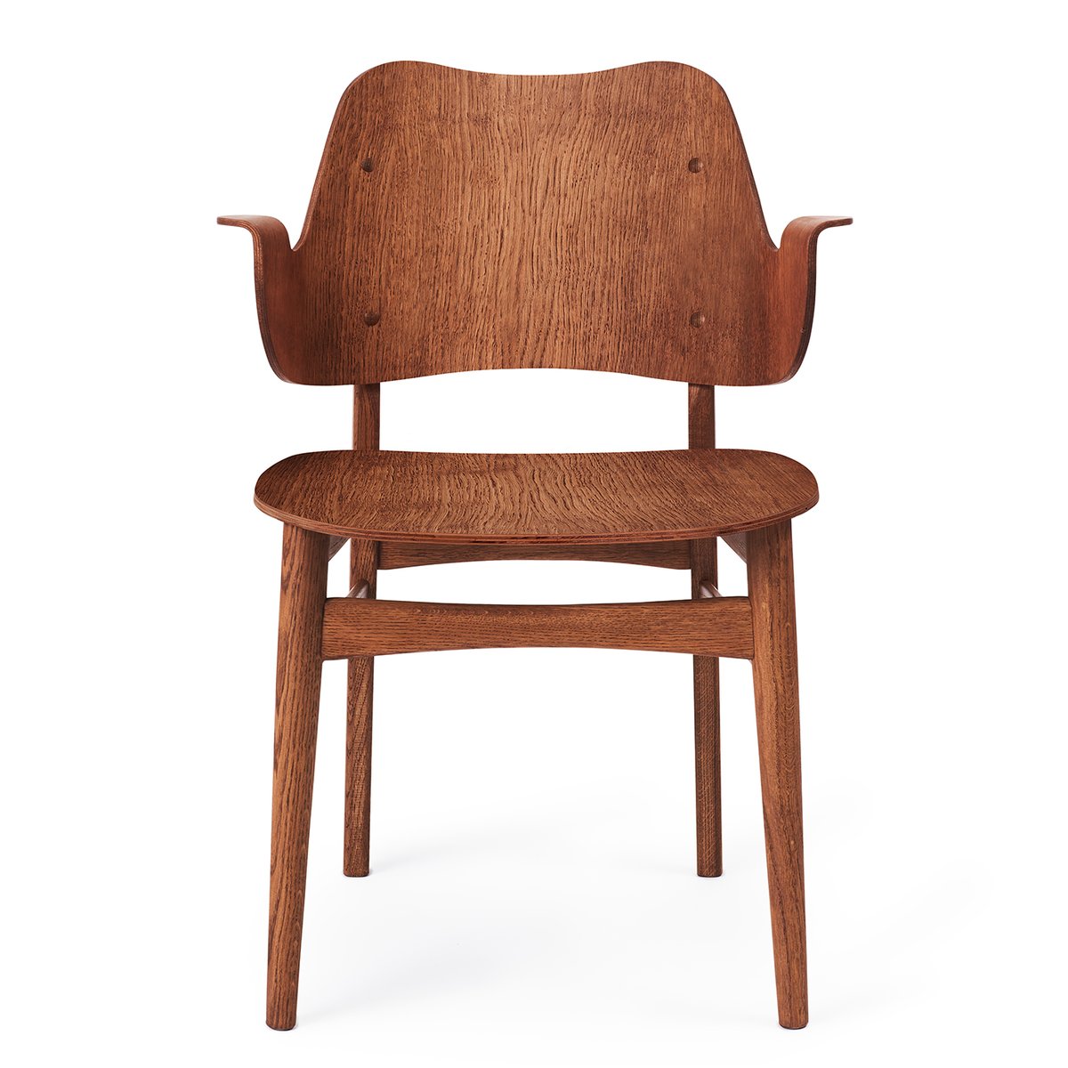 Warm Nordic Gesture stol Teakoljad ek | Skandinavisk Design | Stolar | Brun