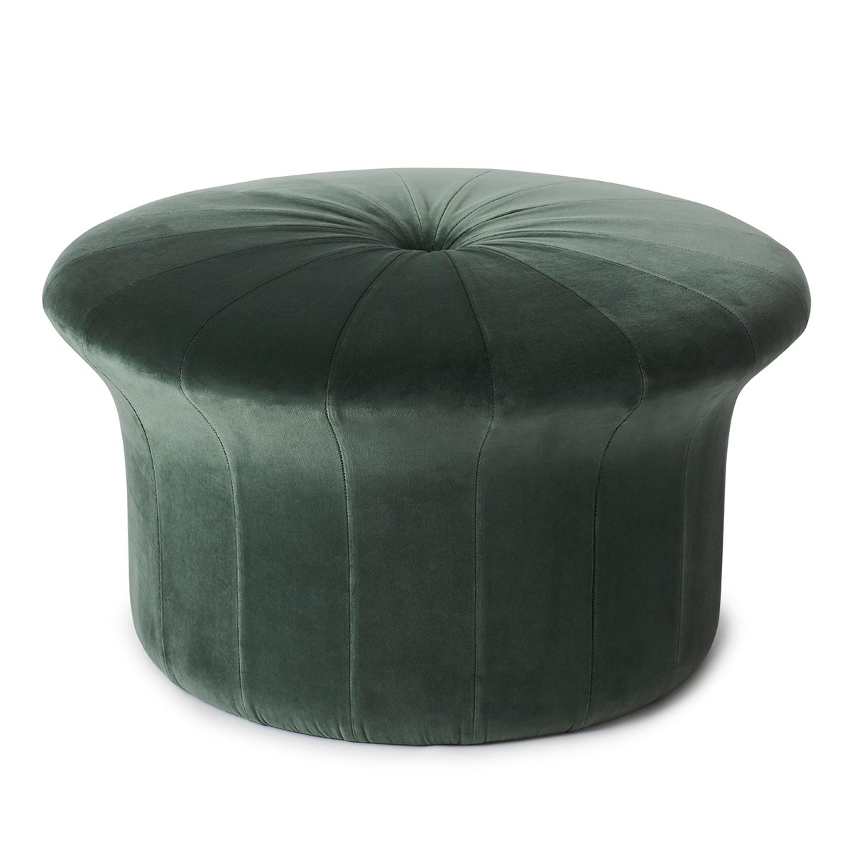 Warm Nordic Grace puff Ritz Forest green | Skandinavisk Design | Sittpuffar | Grön