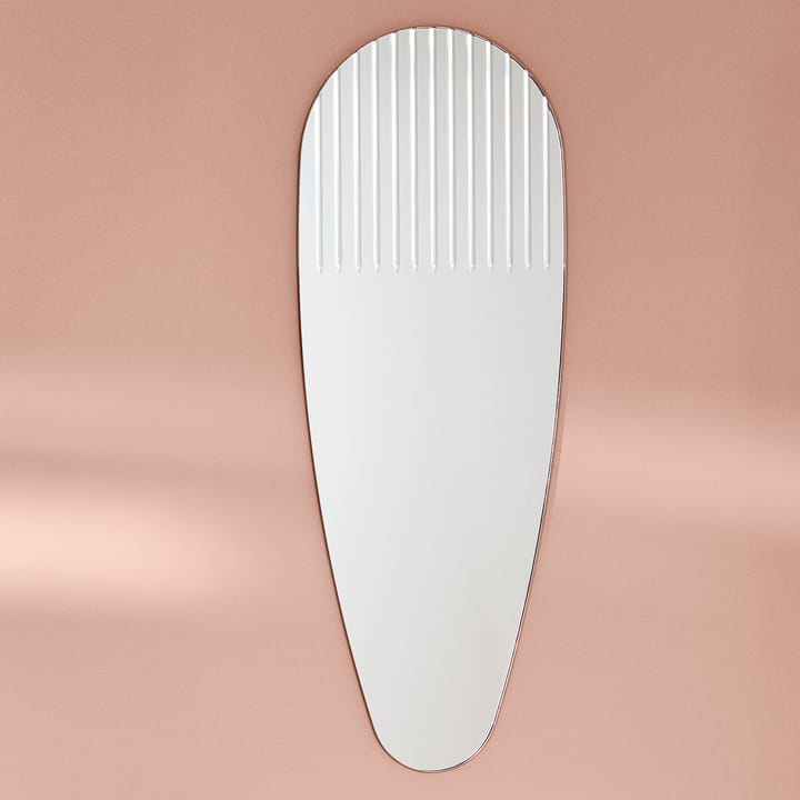 Masquerade Oval spegel, Klar Warm Nordic