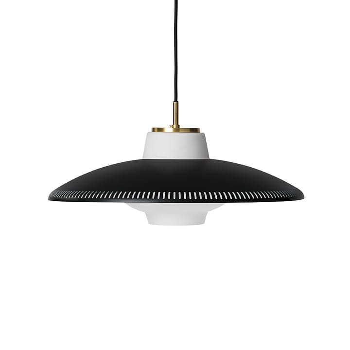 Opal Shade pendel - black noir, sandblästrad opal - Warm Nordic