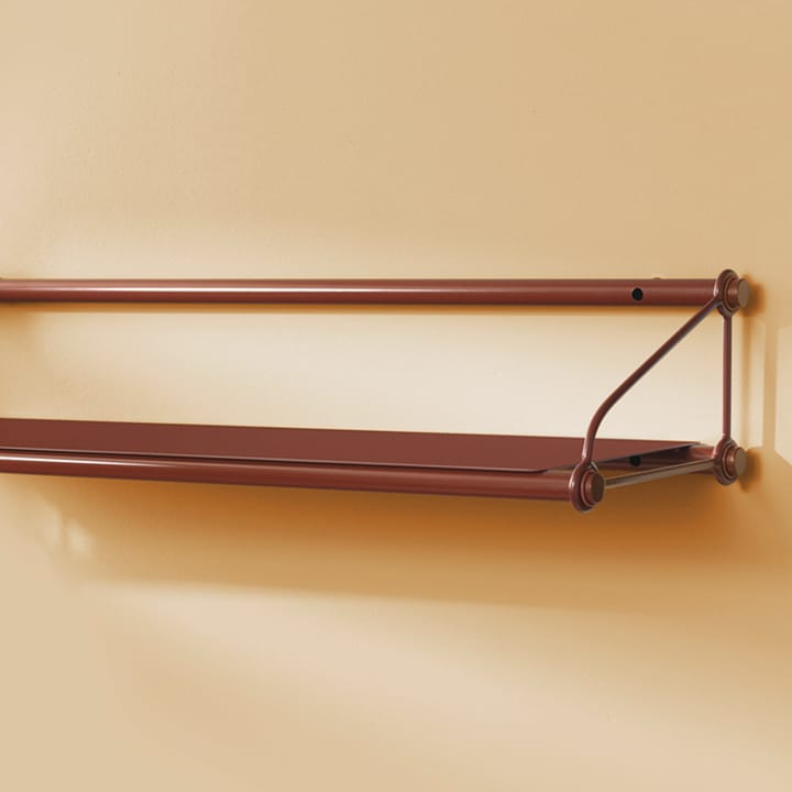 Parade hylla, oxide red, 1 hylla Warm Nordic