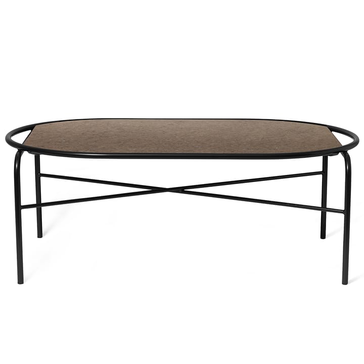 Secant ovalt soffbord granit - Antique brown - Warm Nordic