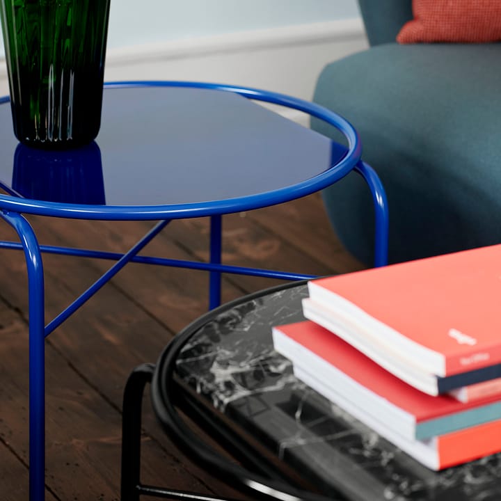 Secant soffbord Ø60 cm, Cobalt blue Warm Nordic