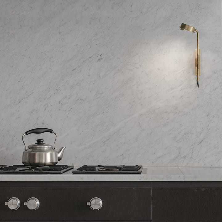 w102 chipperfield vägglampa, mässing Wästberg