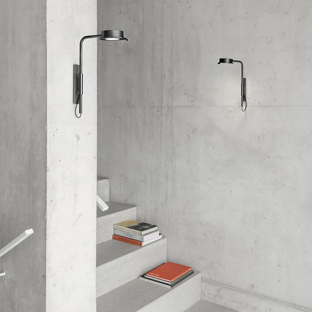 w102 chipperfield vägglampa, svart Wästberg