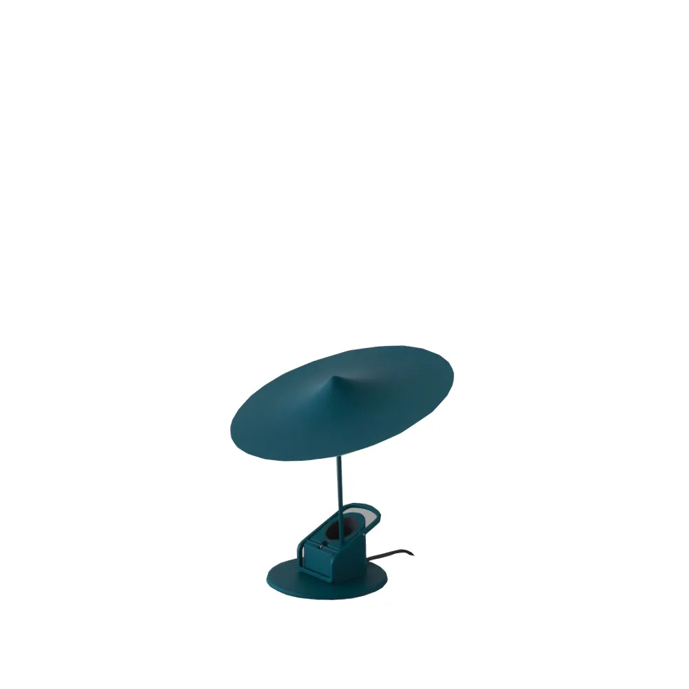 w153 île bordslampa, petrol Wästberg