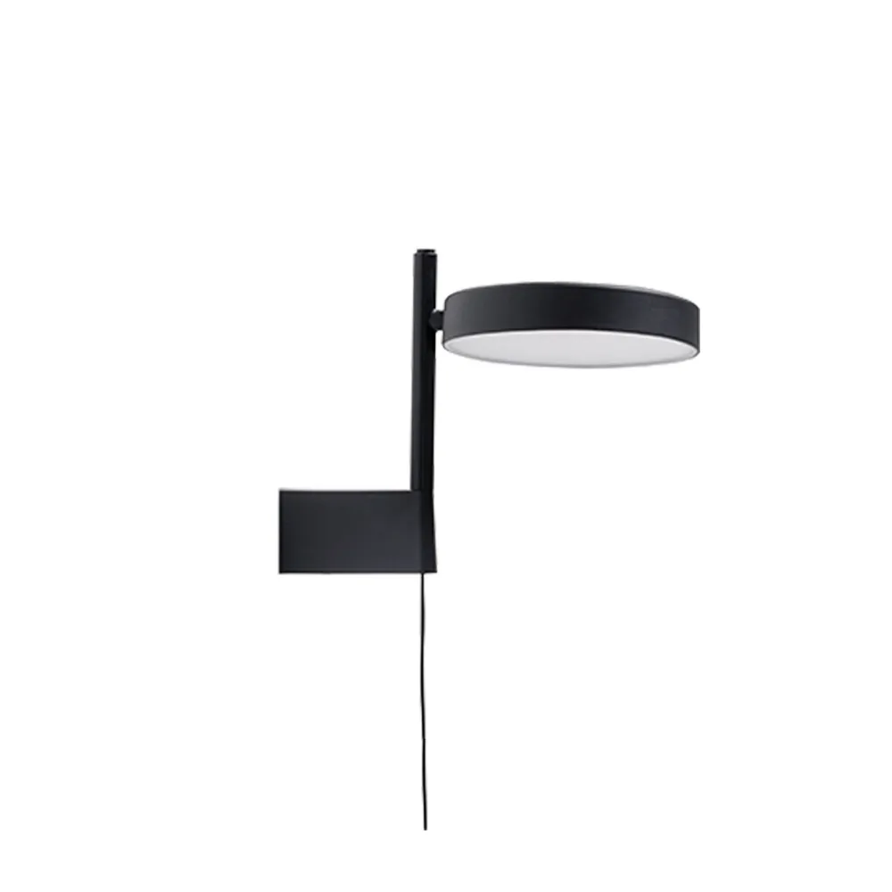 w182 Pastille br1 vägglampa, graphite black, kort arm Wästberg