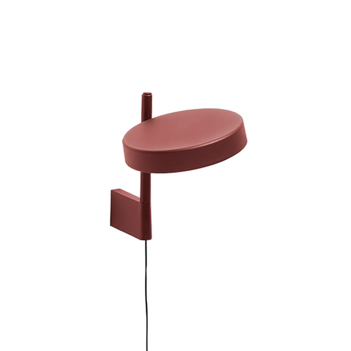 w182 Pastille br1 vägglampa - oxide red, kort arm - Wästberg