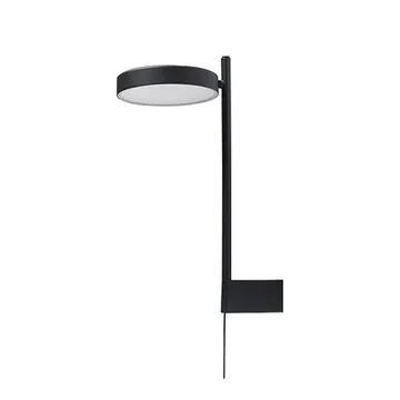 w182 Pastille br2 vägglampa - graphite black, lång arm - Wästberg
