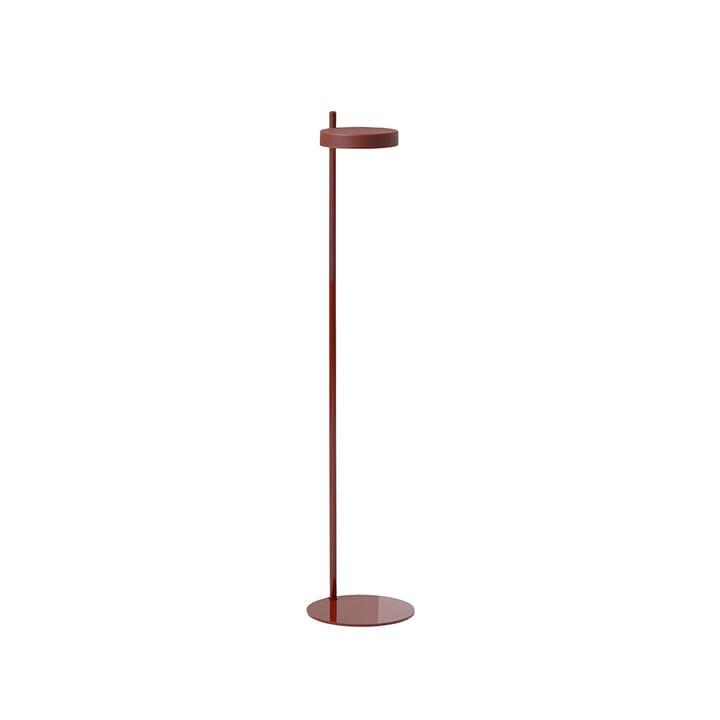 w182 Pastille f2 golvlampa - oxide red, lång arm - Wästberg