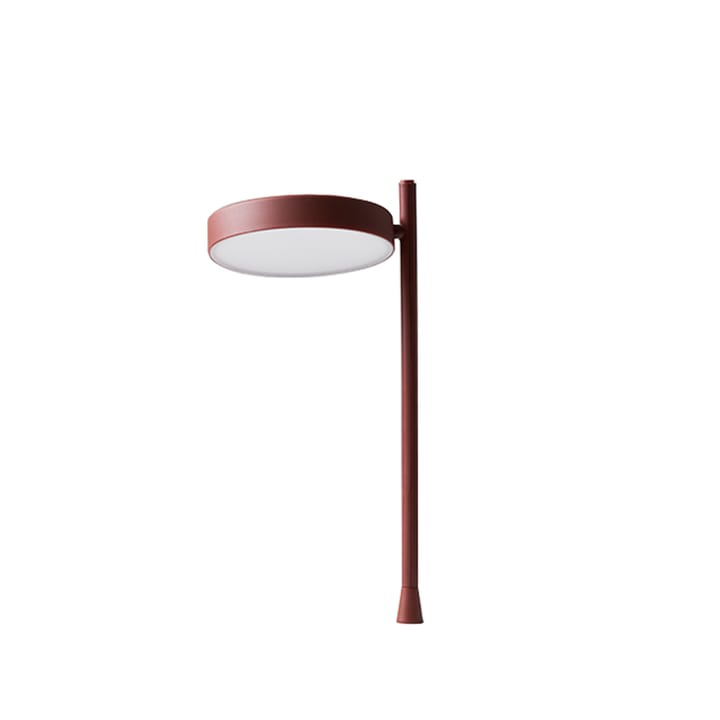 w182 Pastille p2 bordslampa - oxide red, lång arm - Wästberg