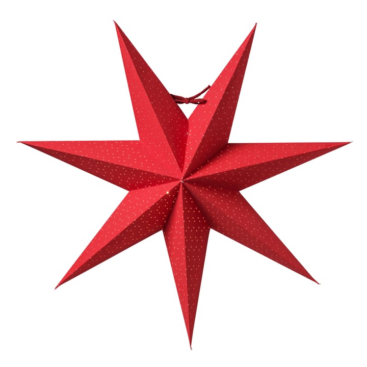 Aino julstjärna slim röd - 44 cm - Watt & Veke