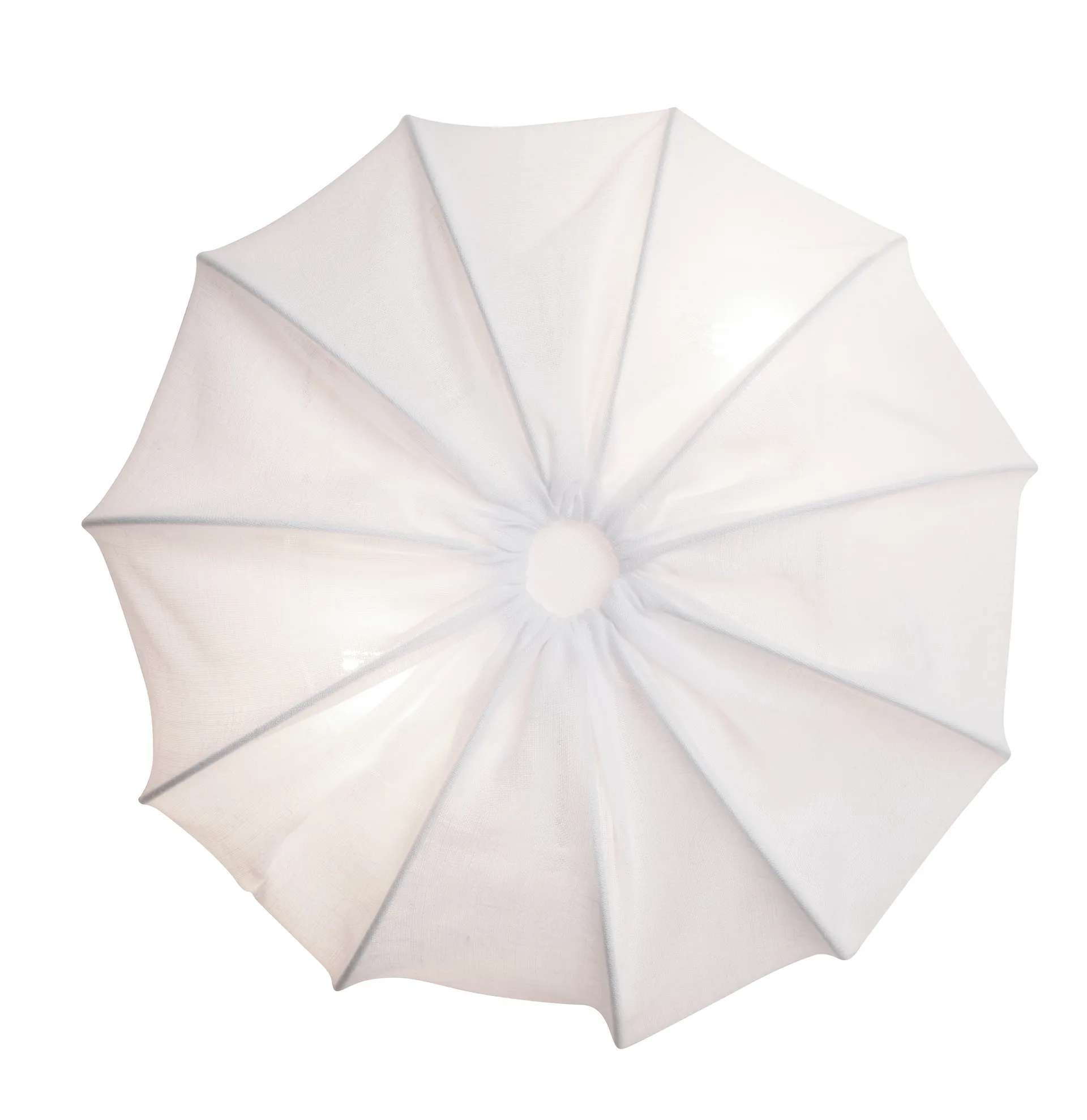 Anna plafond linne Ø40 cm, White Watt & Veke