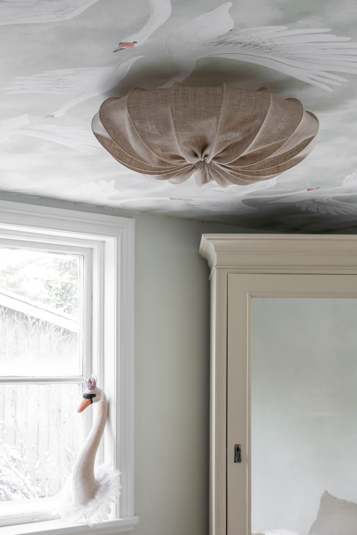 Anna plafond linne Ø60 cm, Sand Watt & Veke