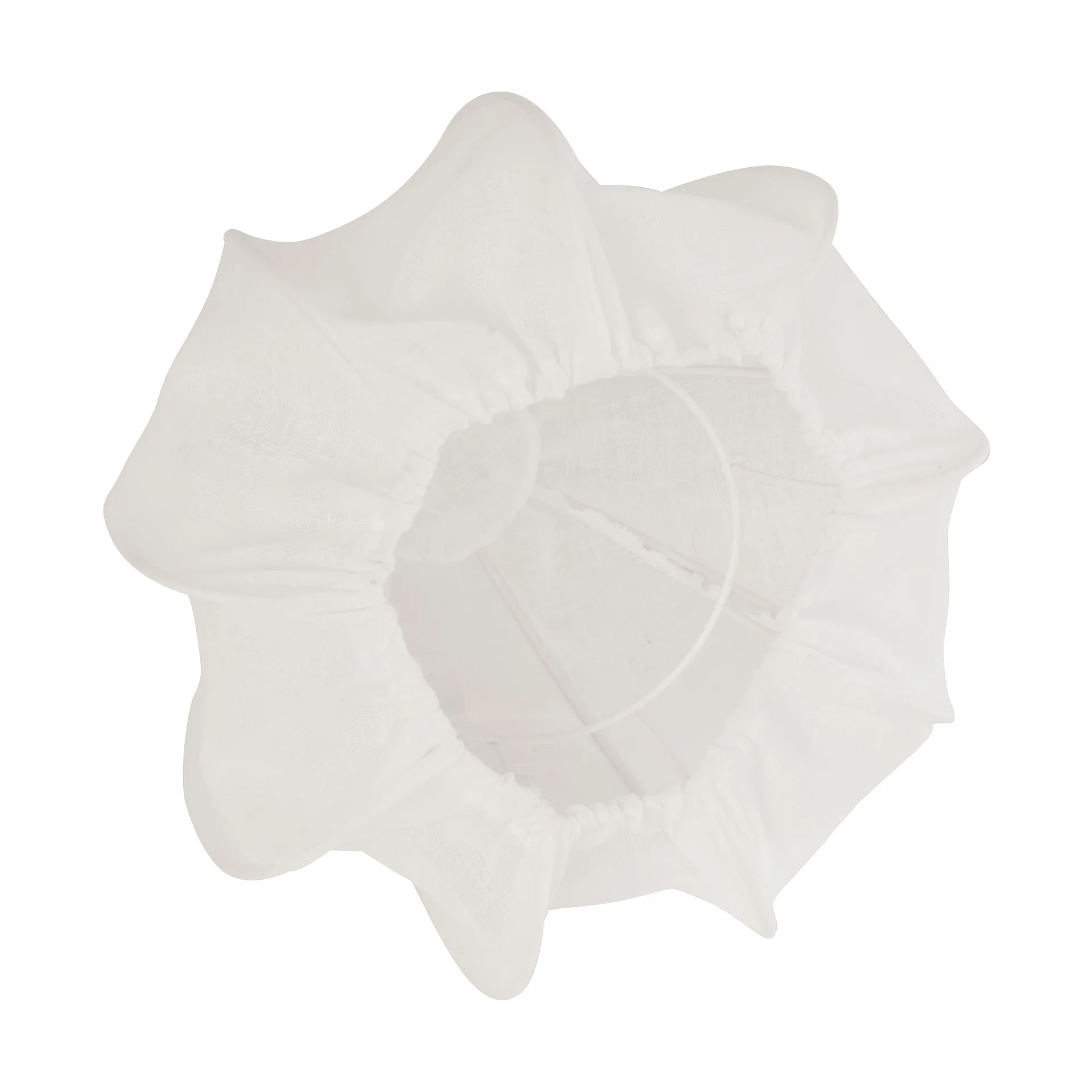 Anna plafond mini Ø30 cm, White linen Watt & Veke